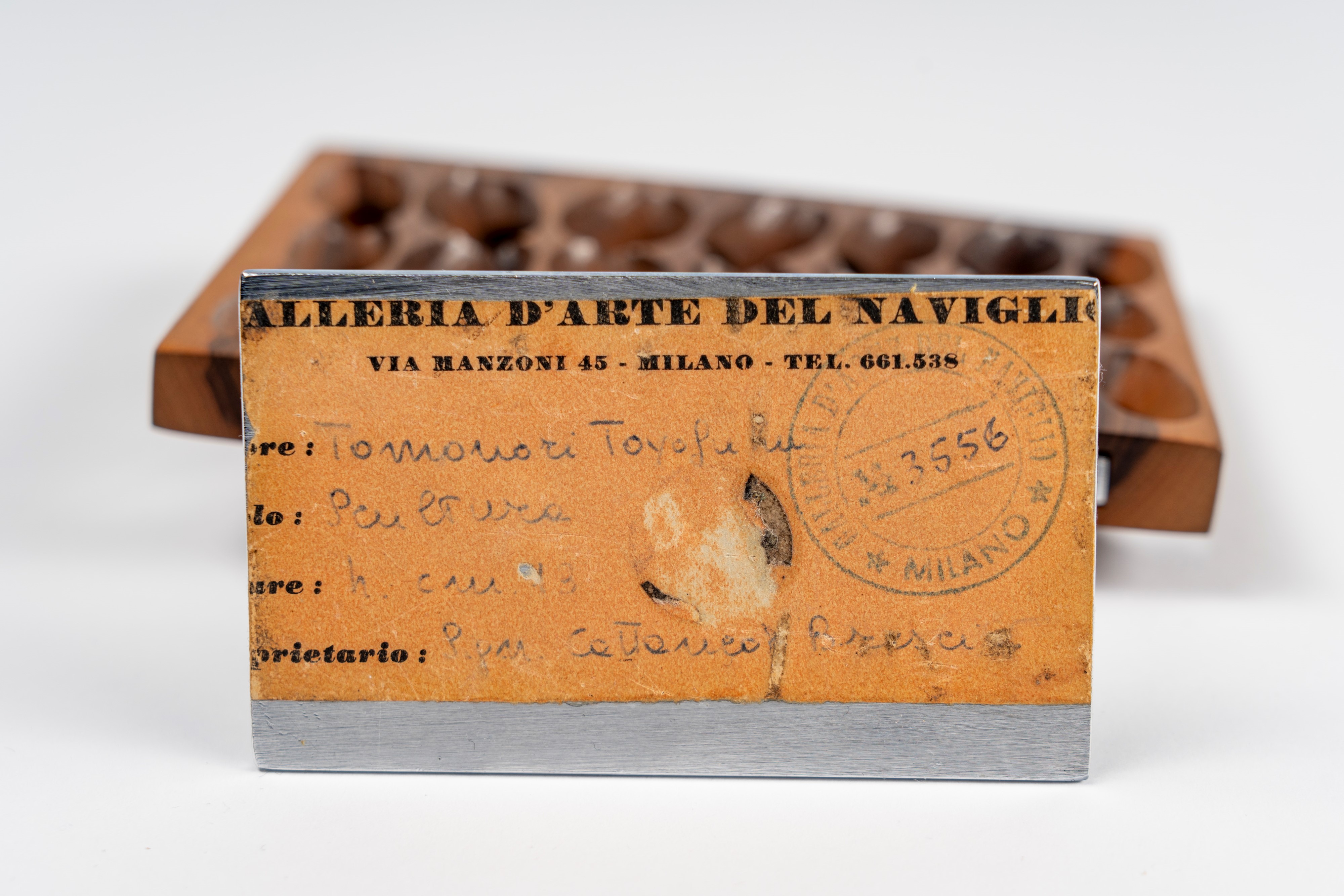 Tomonori Toyofuku - Senza titolo, legno, 1970