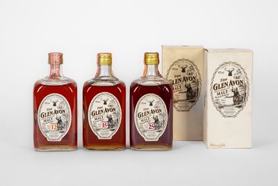 Glen Avon Selection, 3 Bottiglie di Single Highland Malt