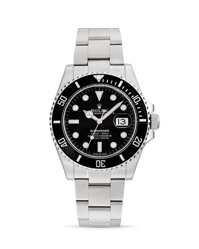 Submariner 126610LN, Orologio automatico in acciaio con quadrante nero