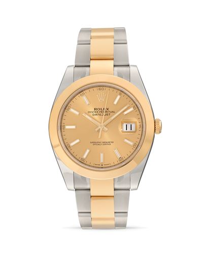 Datejust 126303, Orologio automatico in acciaio e oro 18k