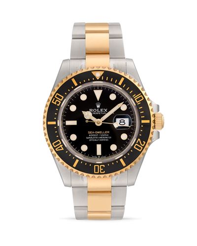 Sea-Dweller 126603, Orologio automatico in acciaio e oro 18k