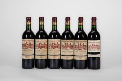 Chateau Cos d'Estournel, Sei Bottiglie (3 BT 1990, 2 BT 1991, 1 BT 1999)