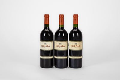 Marchesi Antinori Solaia IGT - 3 Bottiglie (1990, 1991, 1994)
