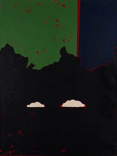 Senza titolo, pittura industriale su tela, 1971