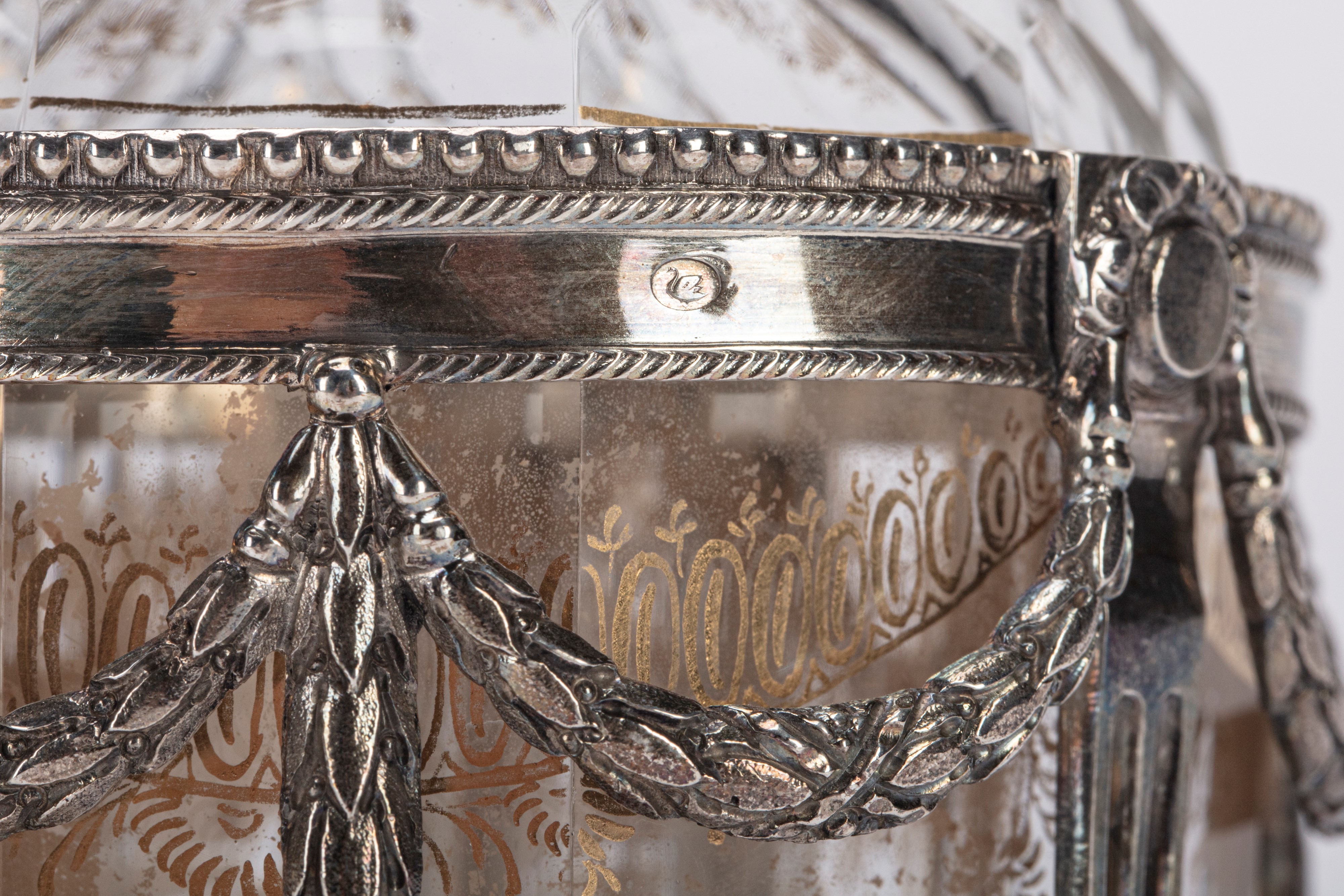 Cruet in argento, Francia, prima metà secolo XIX