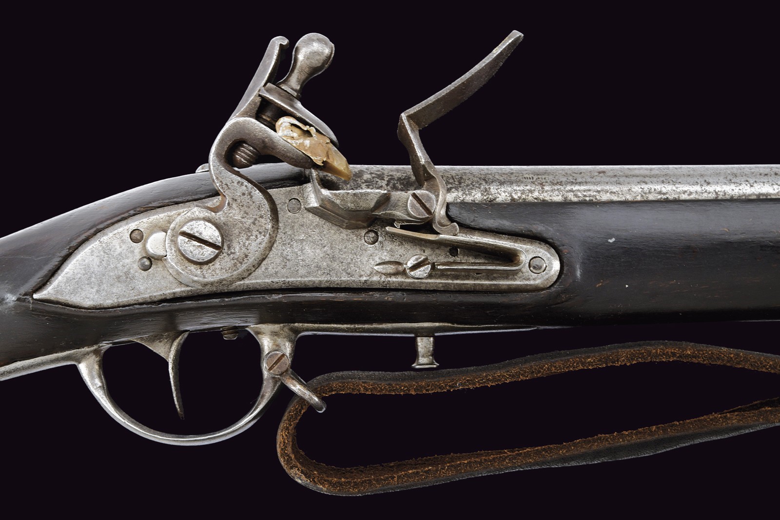 Raro fucile a pietra focaia per "Tschaikisten" mod. 1768/74