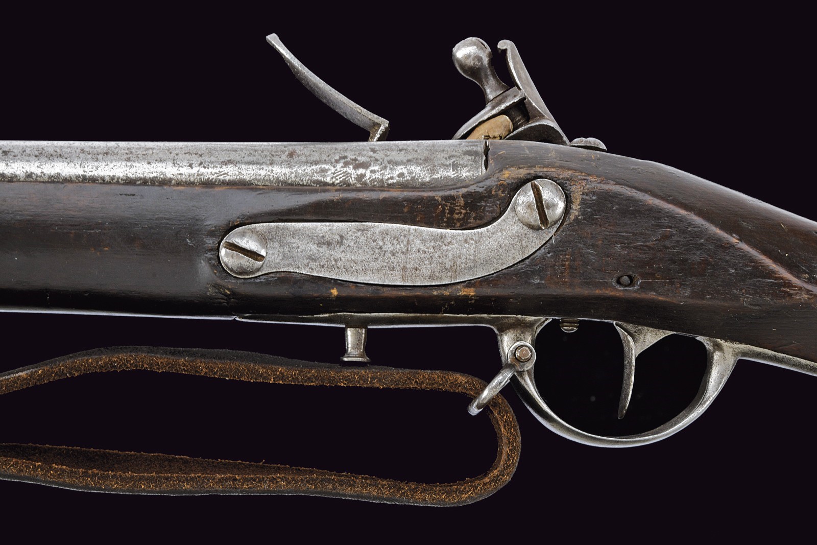 Raro fucile a pietra focaia per "Tschaikisten" mod. 1768/74