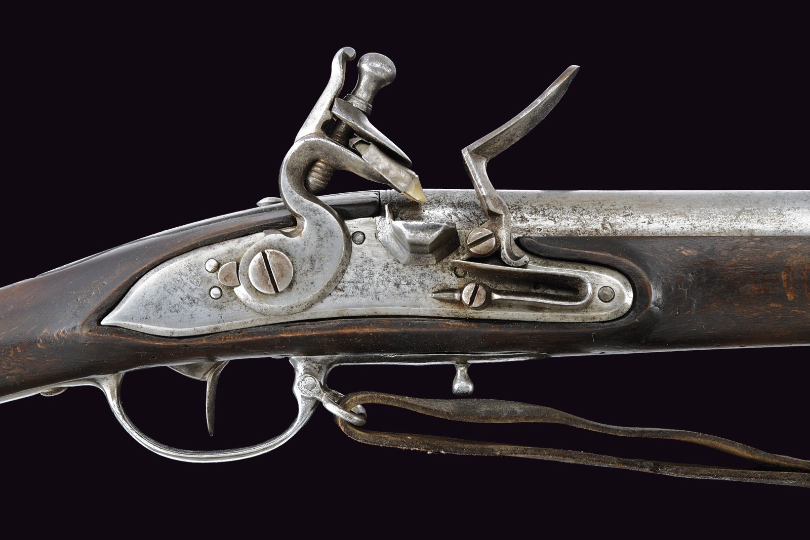 Fucile a pietra focaia mod. 1768 per Truppe Fluviali con baionetta