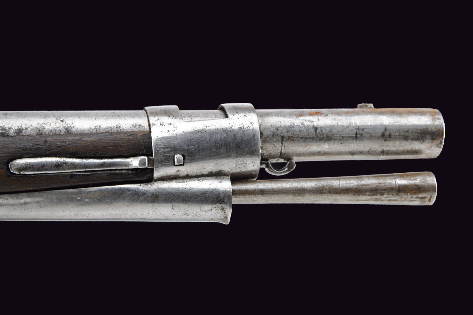 Fucile a pietra focaia mod. 1768 per Truppe Fluviali con baionetta