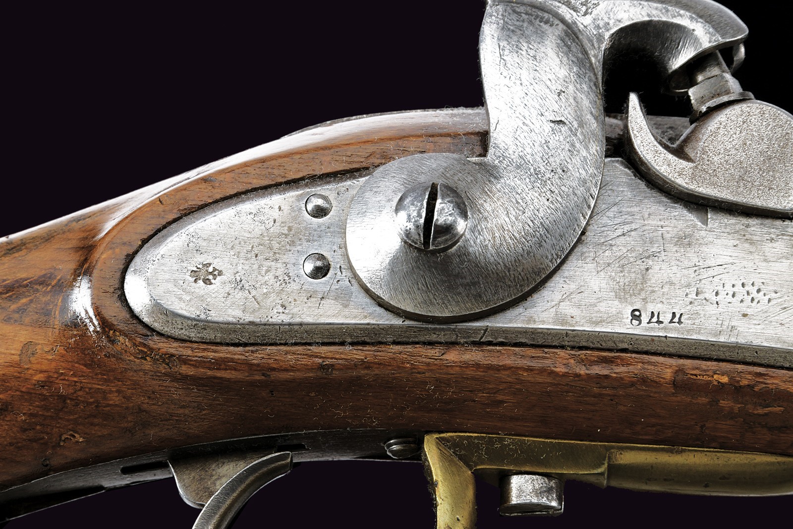 Kammerbüchse Mod. 1844 convertito a luminello, con baionetta
