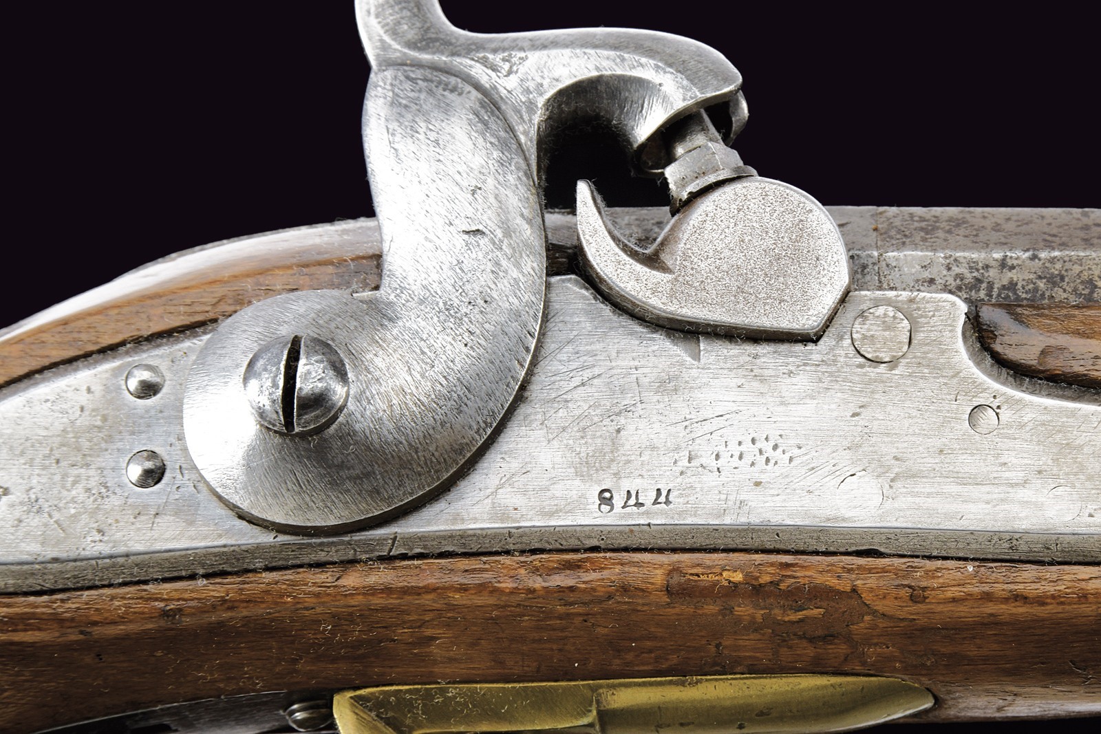 Kammerbüchse Mod. 1844 convertito a luminello, con baionetta
