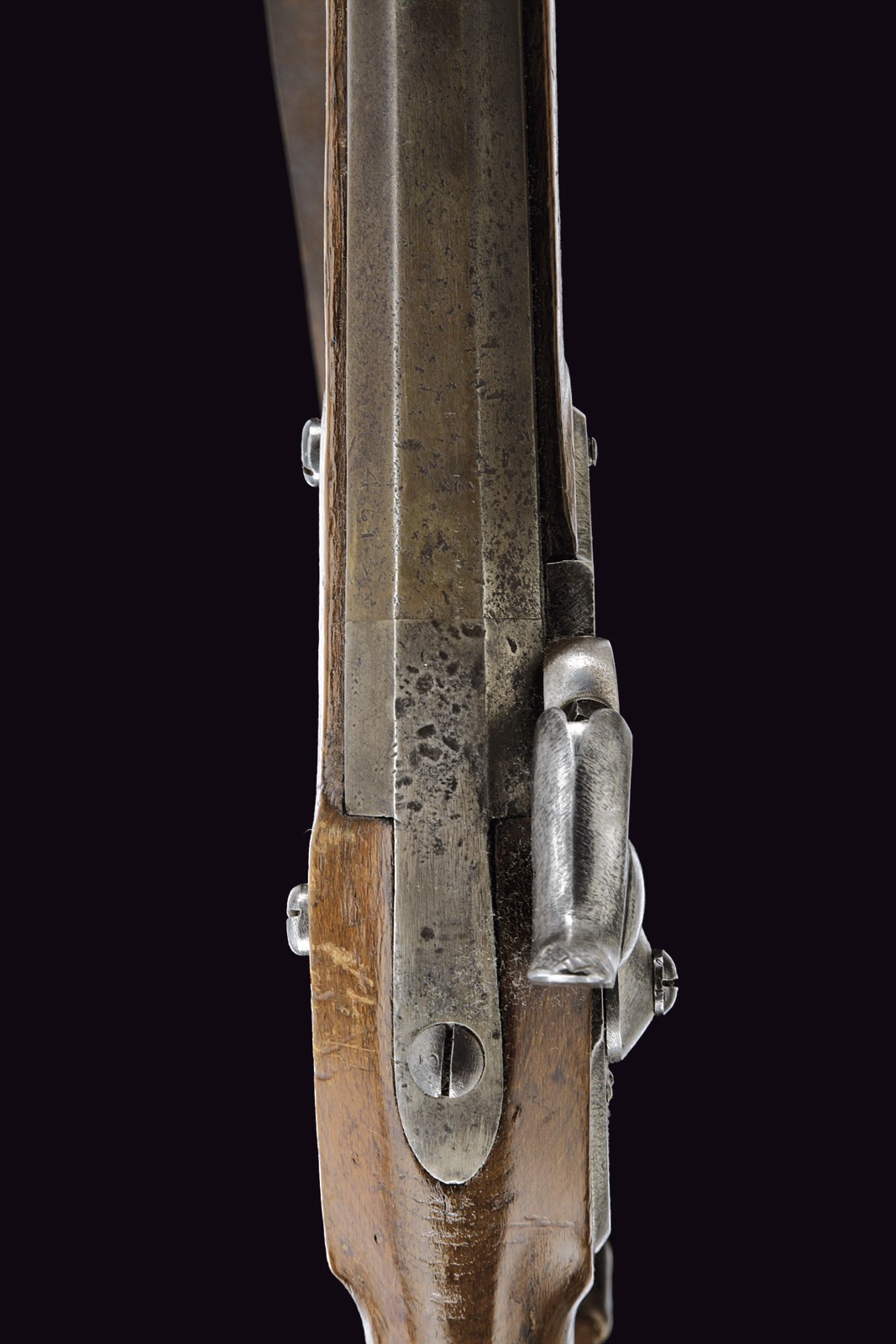 Kammerbüchse Mod. 1844 convertito a luminello, con baionetta