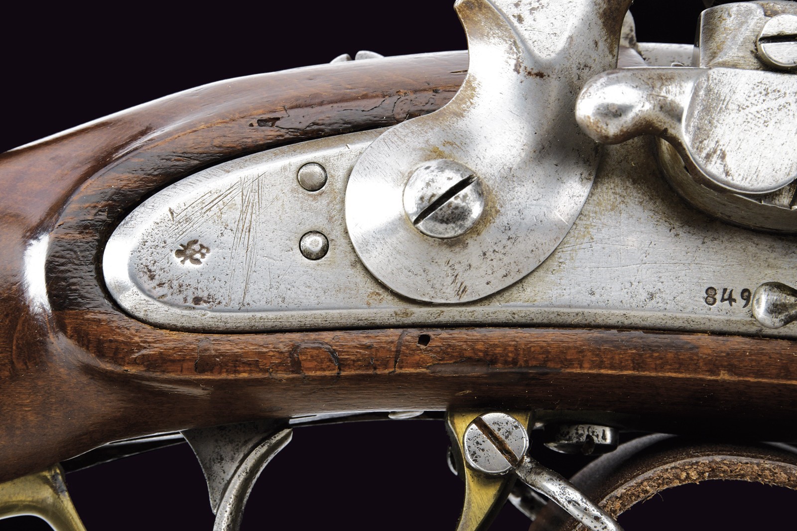 Fucile da fanteria Augustin mod. 1842 con fornimenti in ottone