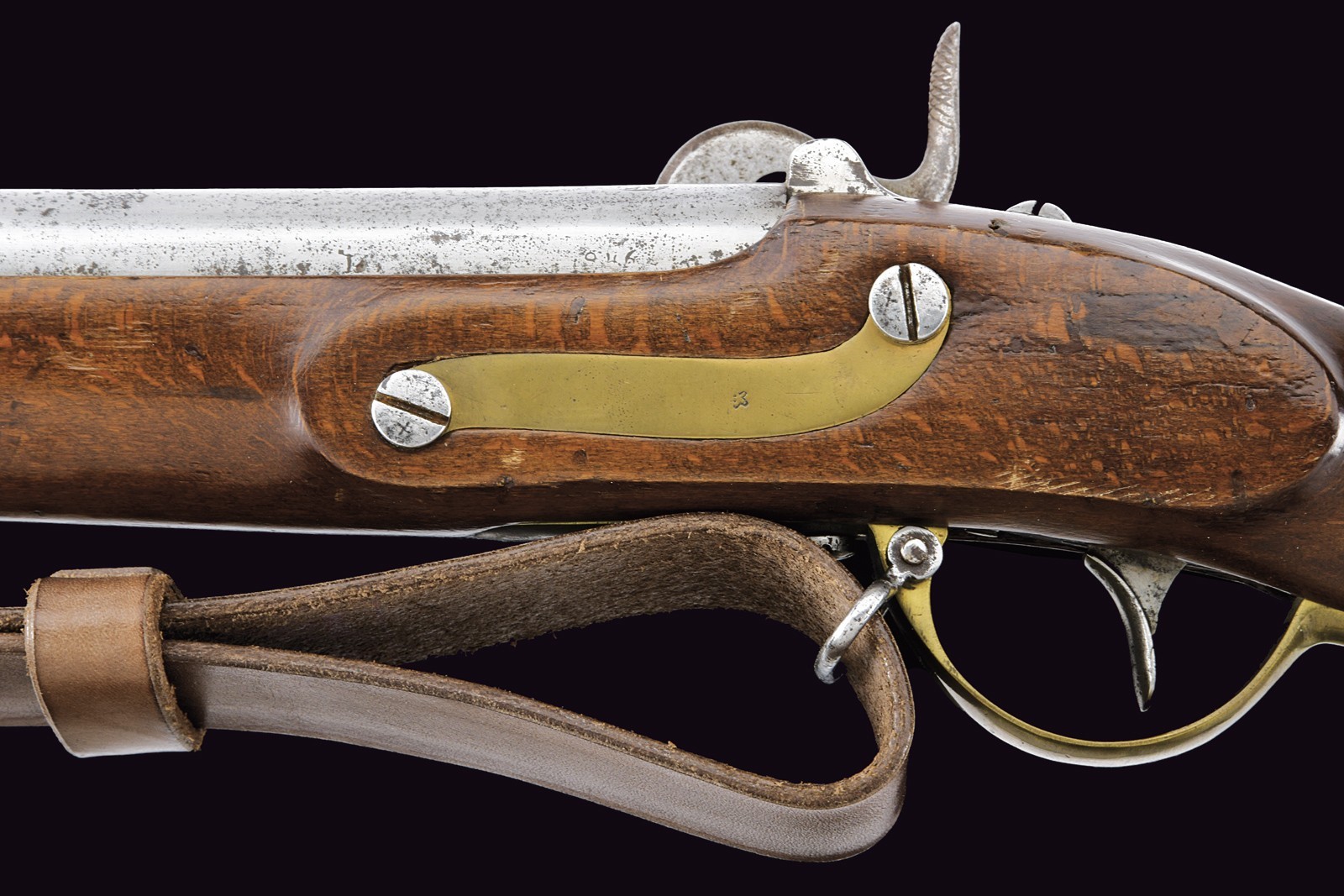 Fucile da fanteria Augustin mod. 1842 con fornimenti in ottone