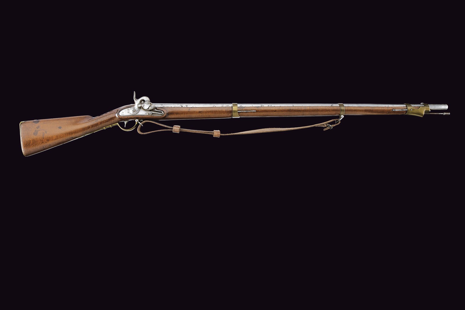 Fucile da fanteria Augustin mod. 1842 con fornimenti in ottone