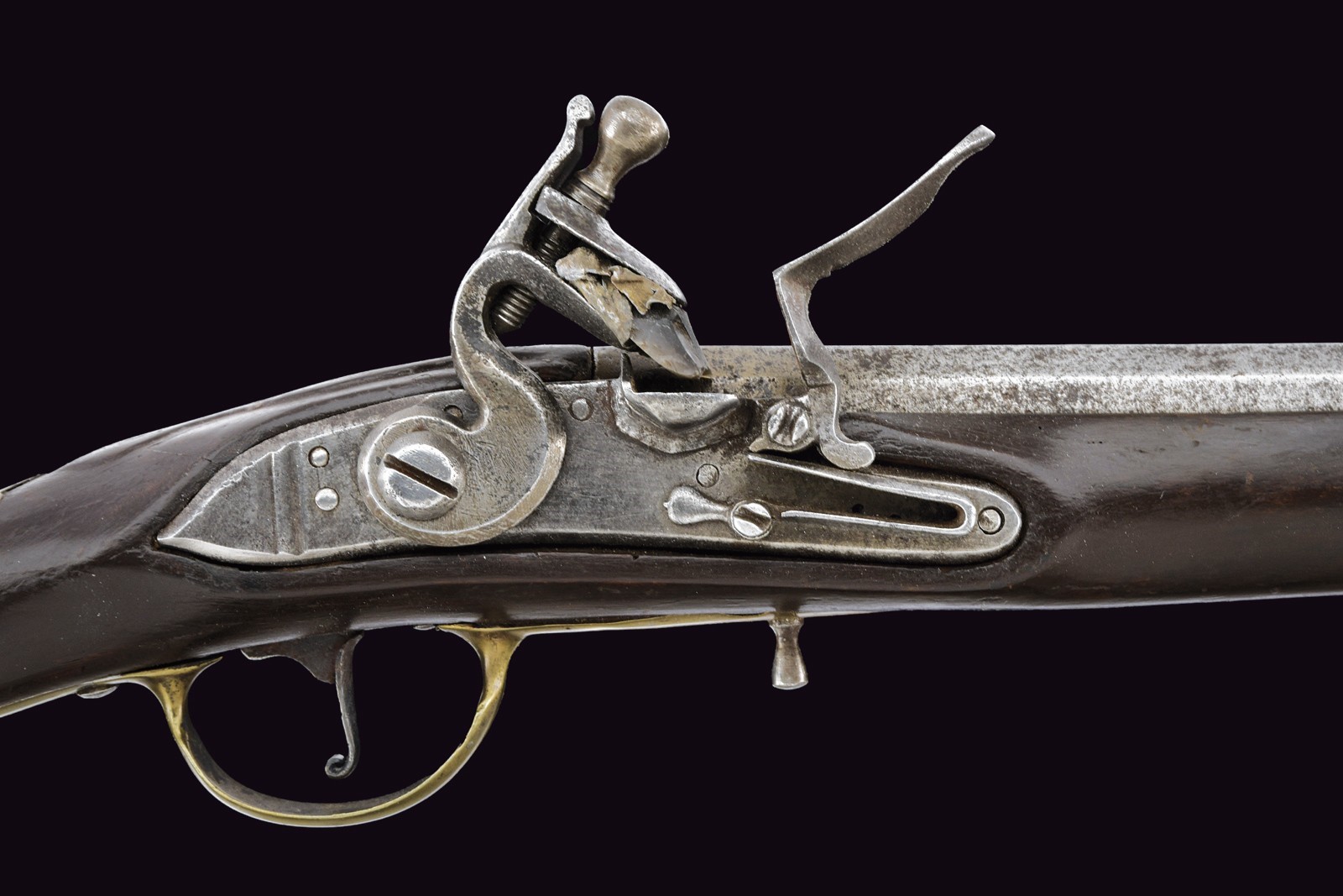Rarissimo Jaegerkarabiner a pietra focaia epoca 1744 circa