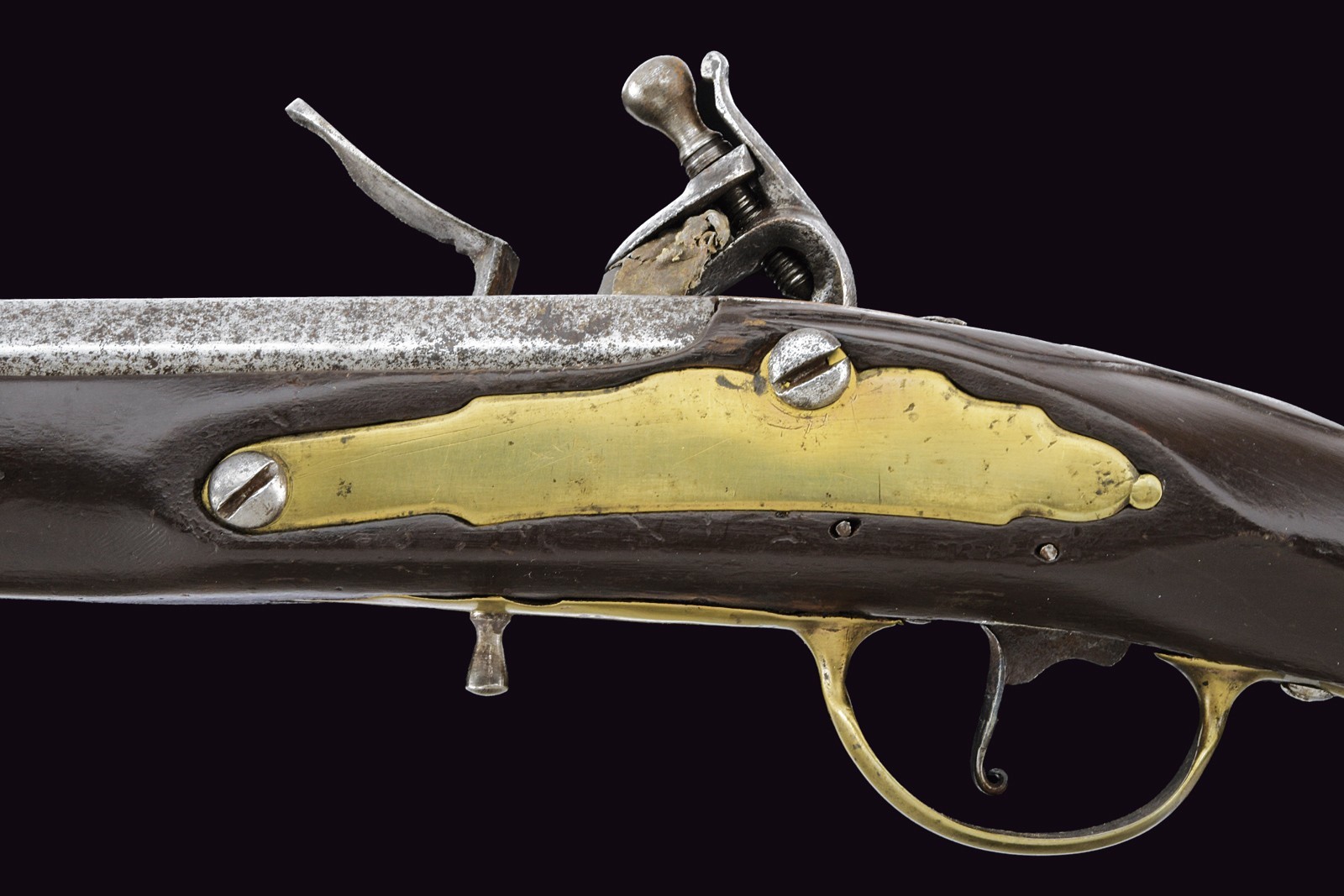 Rarissimo Jaegerkarabiner a pietra focaia epoca 1744 circa