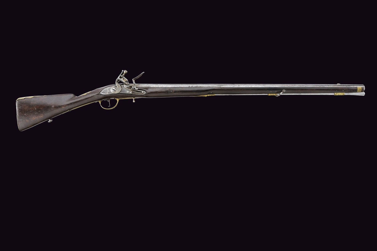 Rarissimo Jaegerkarabiner a pietra focaia epoca 1744 circa