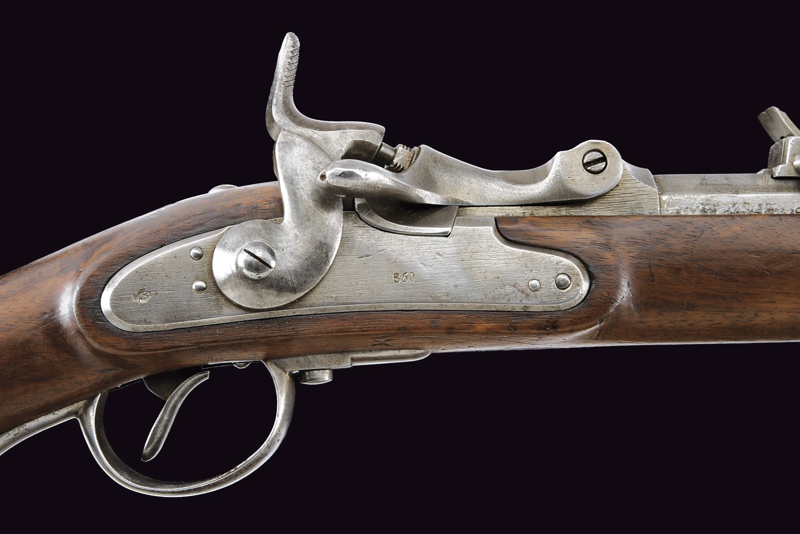 Jägerstutzen mod. 1854/67 sistema Wanzel con baionetta