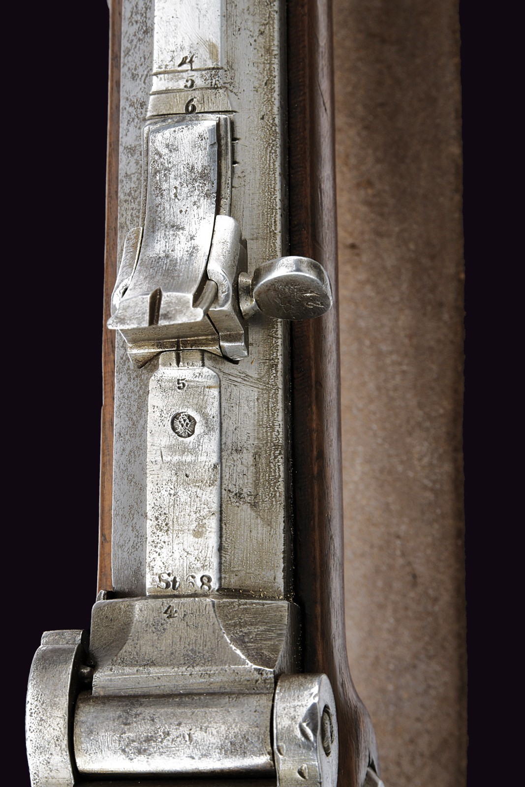 Jägerstutzen mod. 1854/67 sistema Wanzel con baionetta