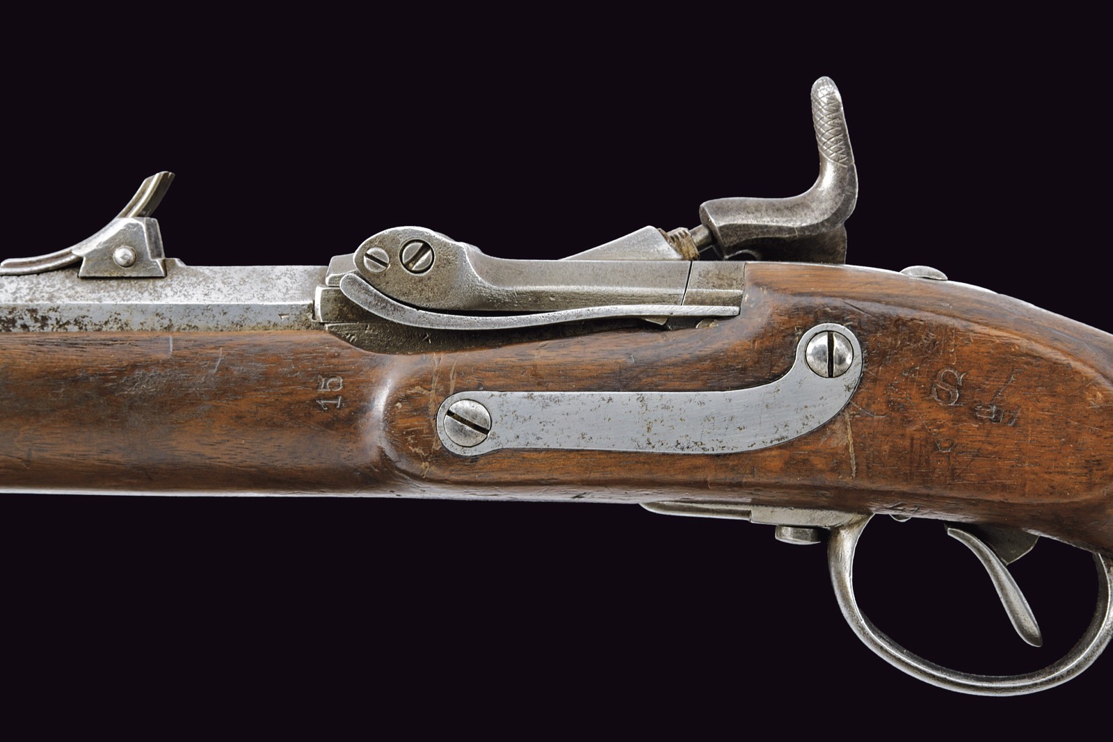 Jägerstutzen mod. 1854/67 sistema Wanzel con baionetta