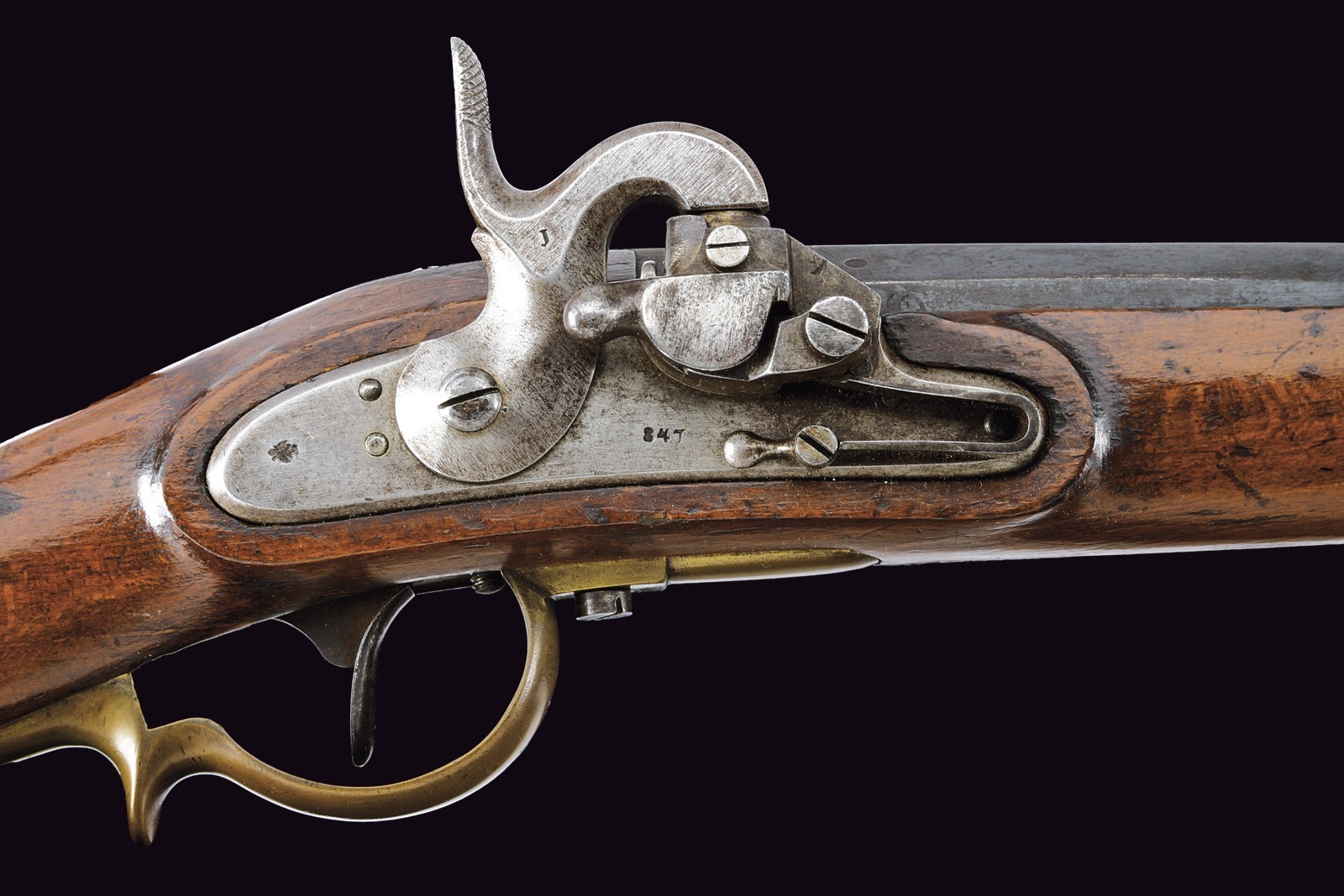 Kammerbüchse Mod. 1844 systema Augustin, con baionetta