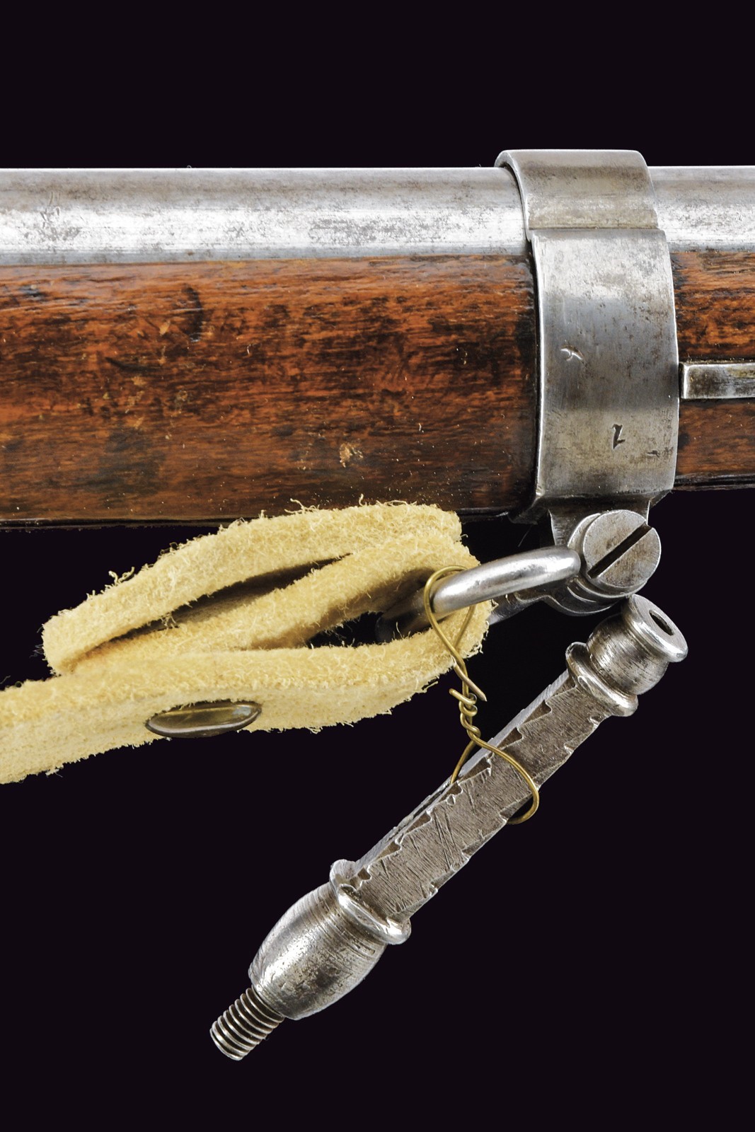 Extra Corps Gewehr Mod. 1844 Lorenz ridotto a luminello con baionetta