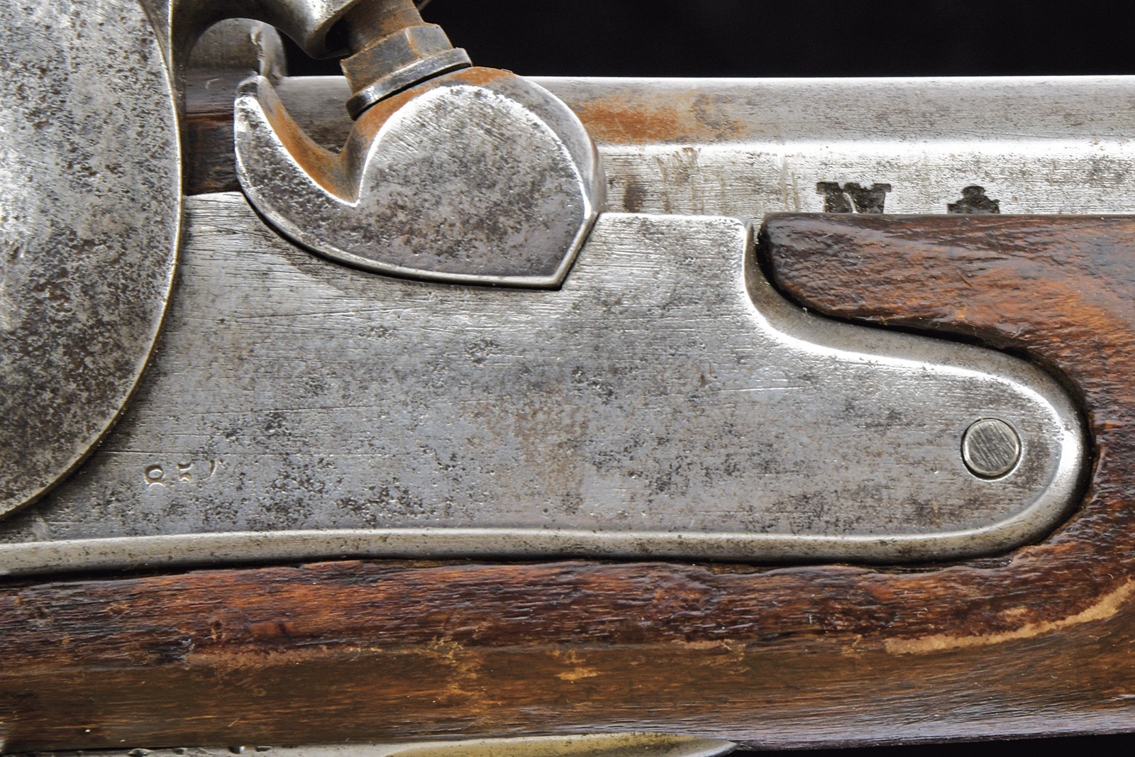 Extra Corps Gewehr Mod. 1844 Lorenz ridotto a luminello con baionetta