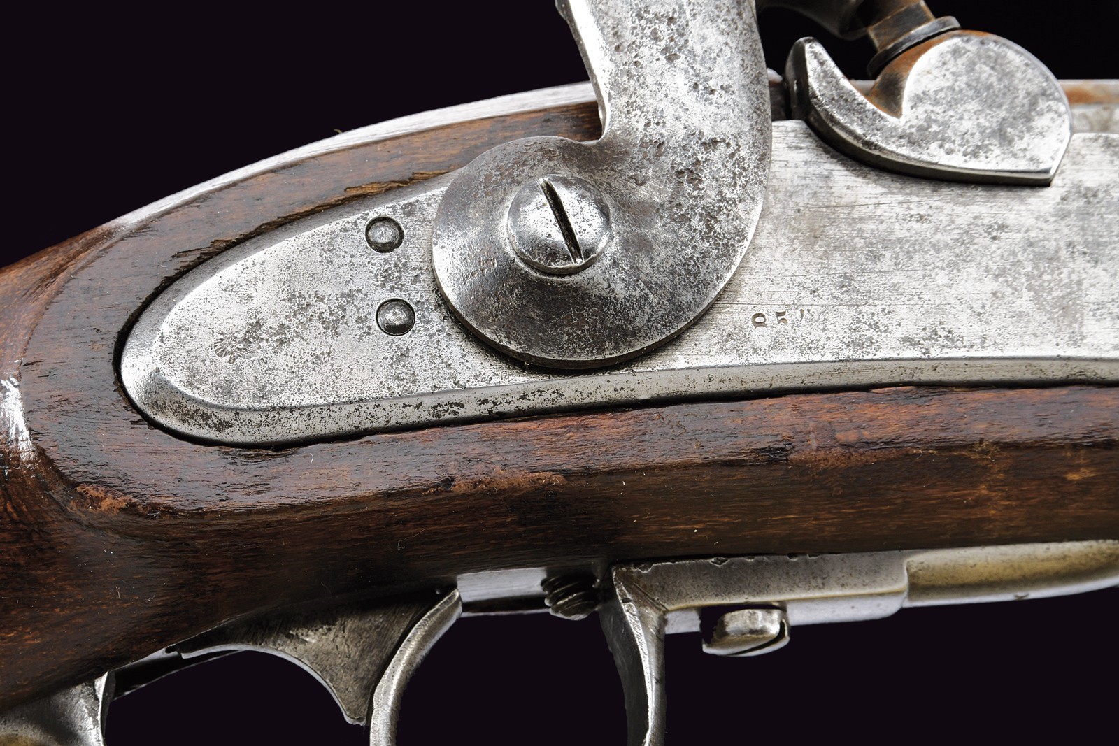 Extra Corps Gewehr Mod. 1844 Lorenz ridotto a luminello con baionetta