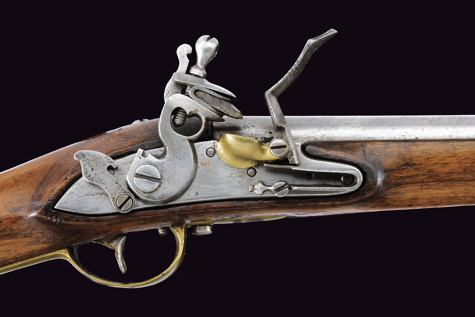 Raro fucile a pietra focaia da dragone Mod. 1798/99