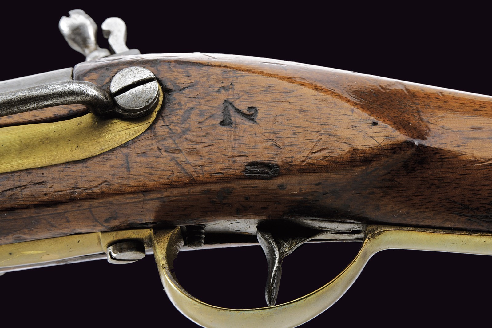 Raro fucile a pietra focaia da dragone Mod. 1798/99