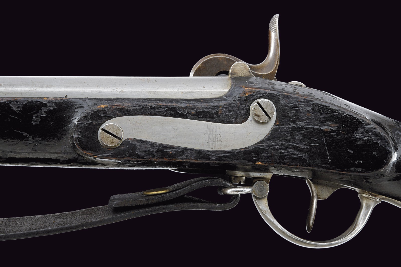 Rarissimo Infanteriegewehr M. 1842 sistema Augustin con baionetta, preserie del 1841
