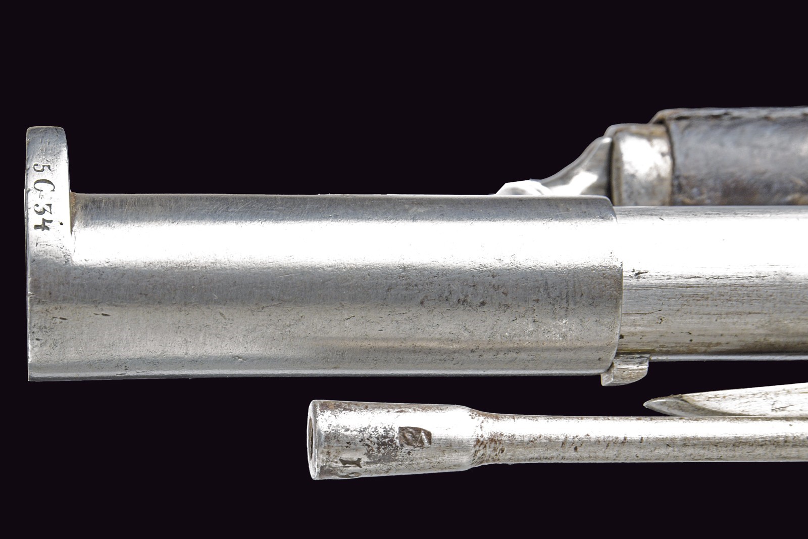 Rarissimo Infanteriegewehr M. 1842 sistema Augustin con baionetta, preserie del 1841