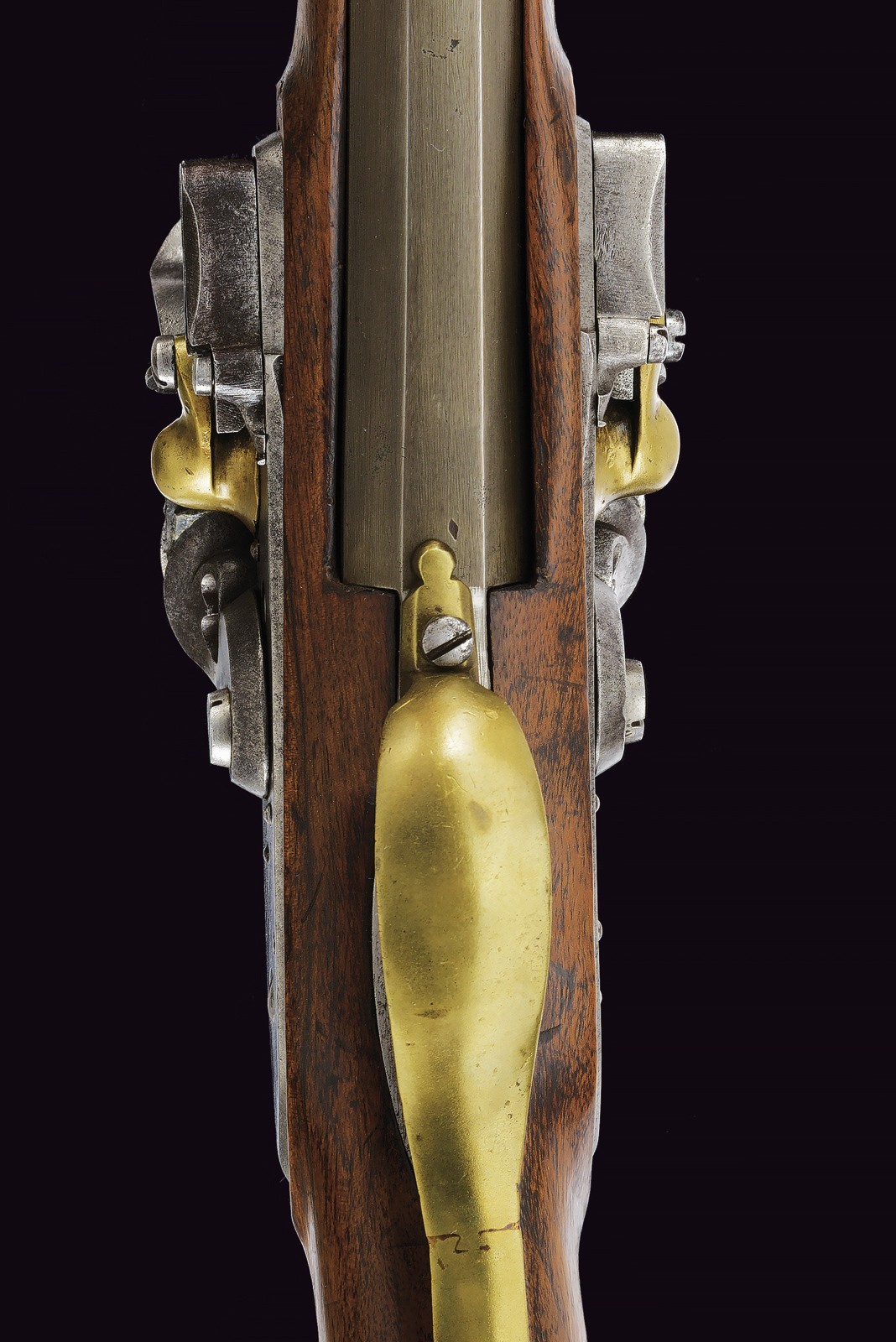 Raro Doppelstutzen Mod. 1795 a pietra focaia
