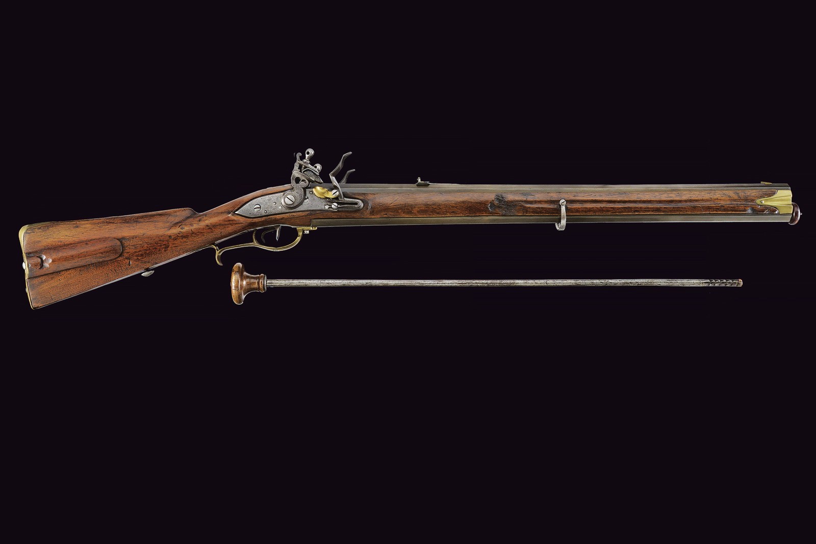 Raro Doppelstutzen Mod. 1795 a pietra focaia