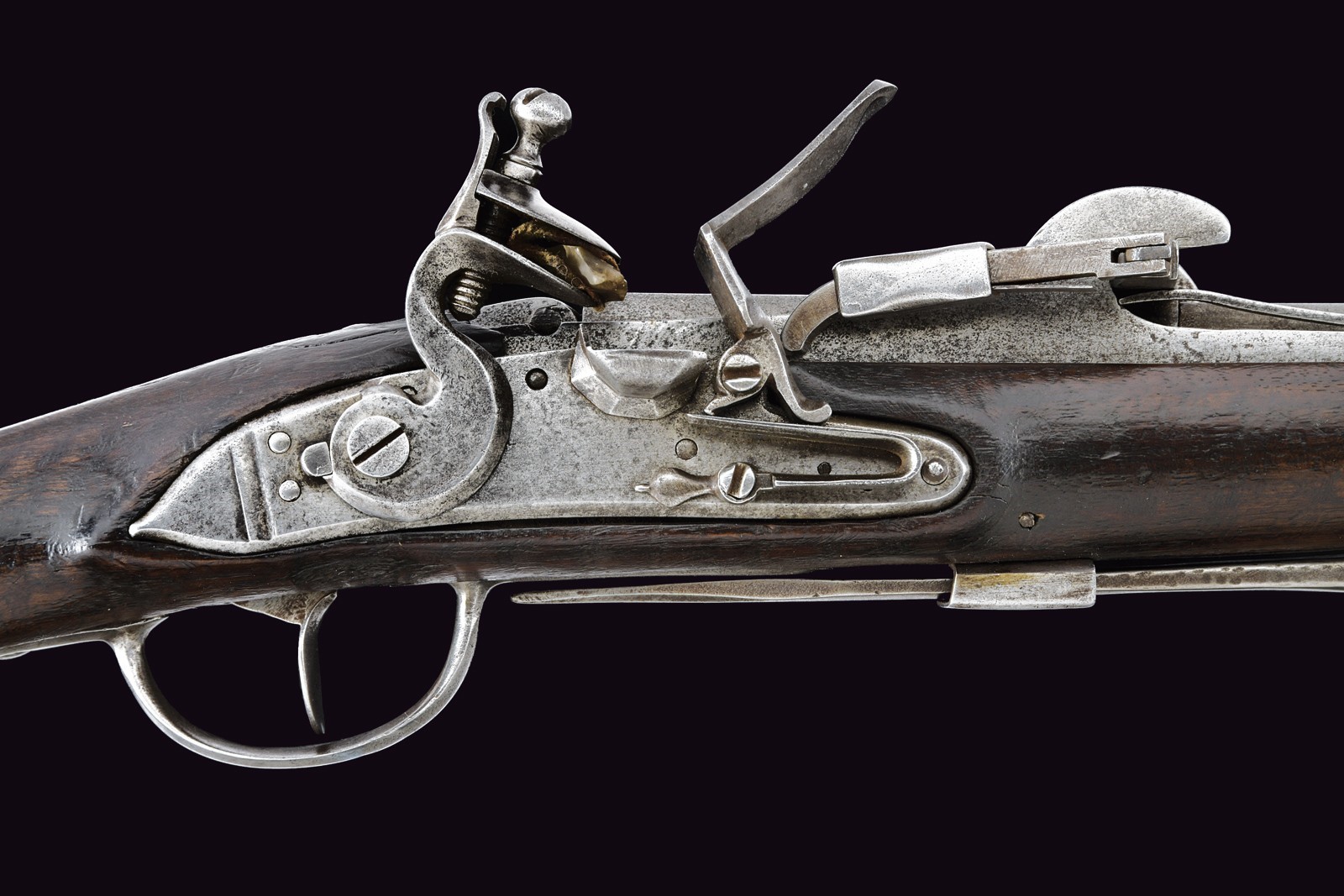 Rarissima Carabina da dragoni mod. 1770/72 sistema Crespi con baionetta