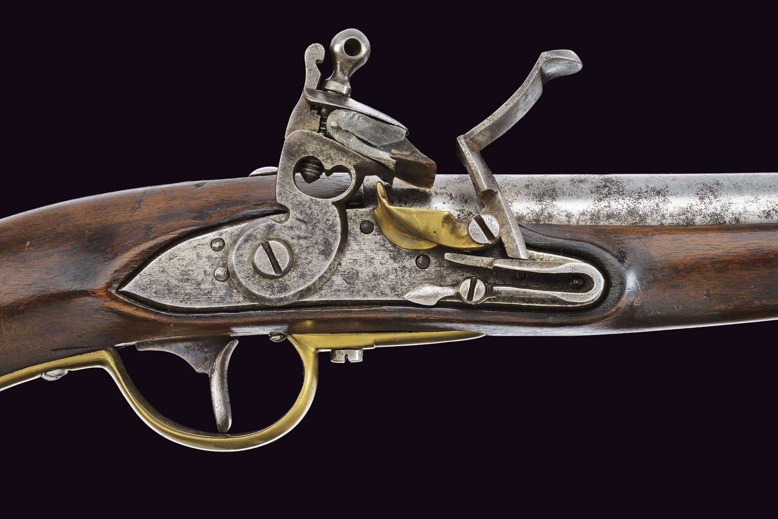 Pistola a pietra focaia da cavalleria mod. 1798 (da marina?)