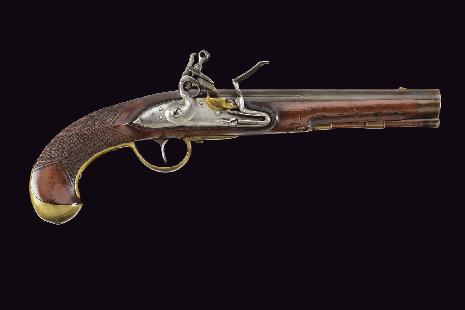 Pistola a pietra focaia da ufficiale mod. 1798