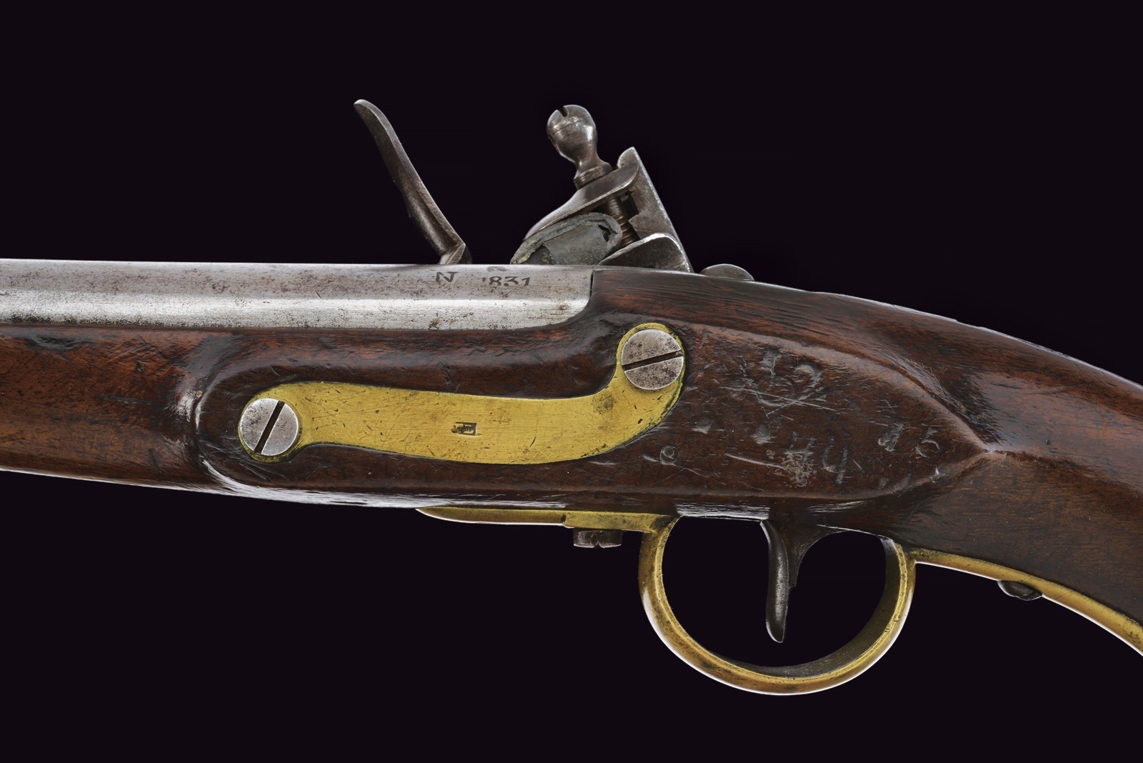 Pistola a pietra focaia da cavalleria mod. 1798/28