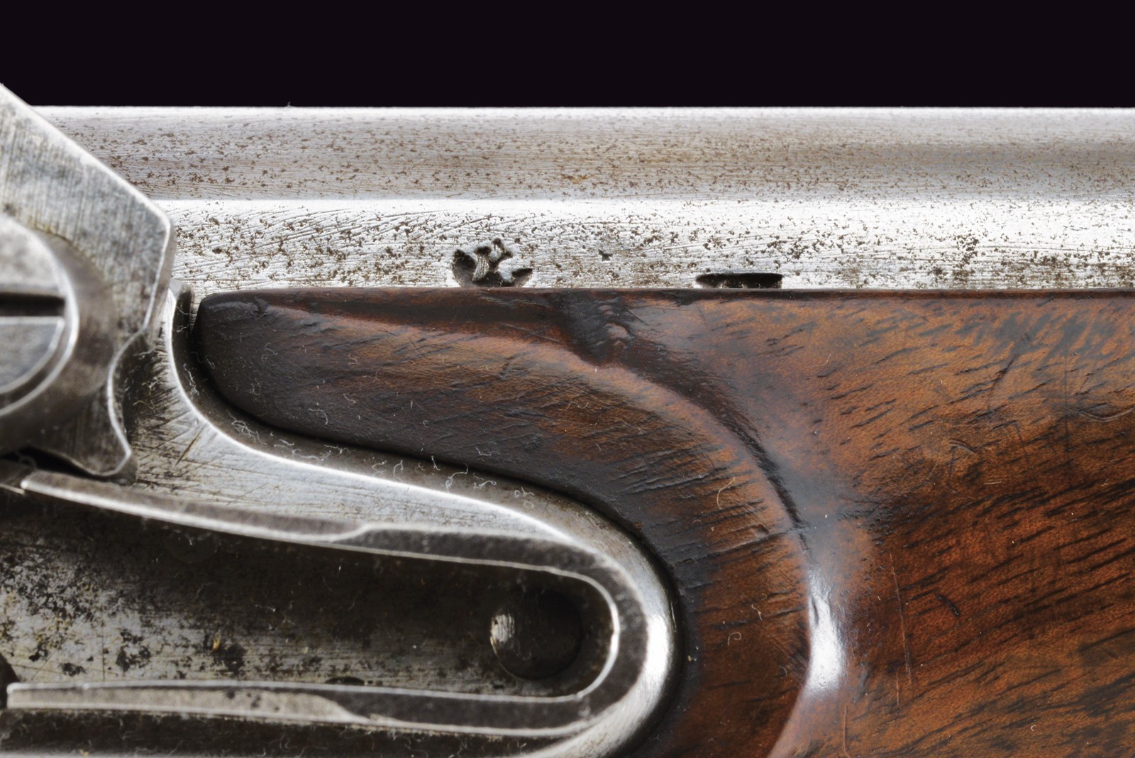 Rarissima pistola da gendarmeria sistema Augustin mod. 1850