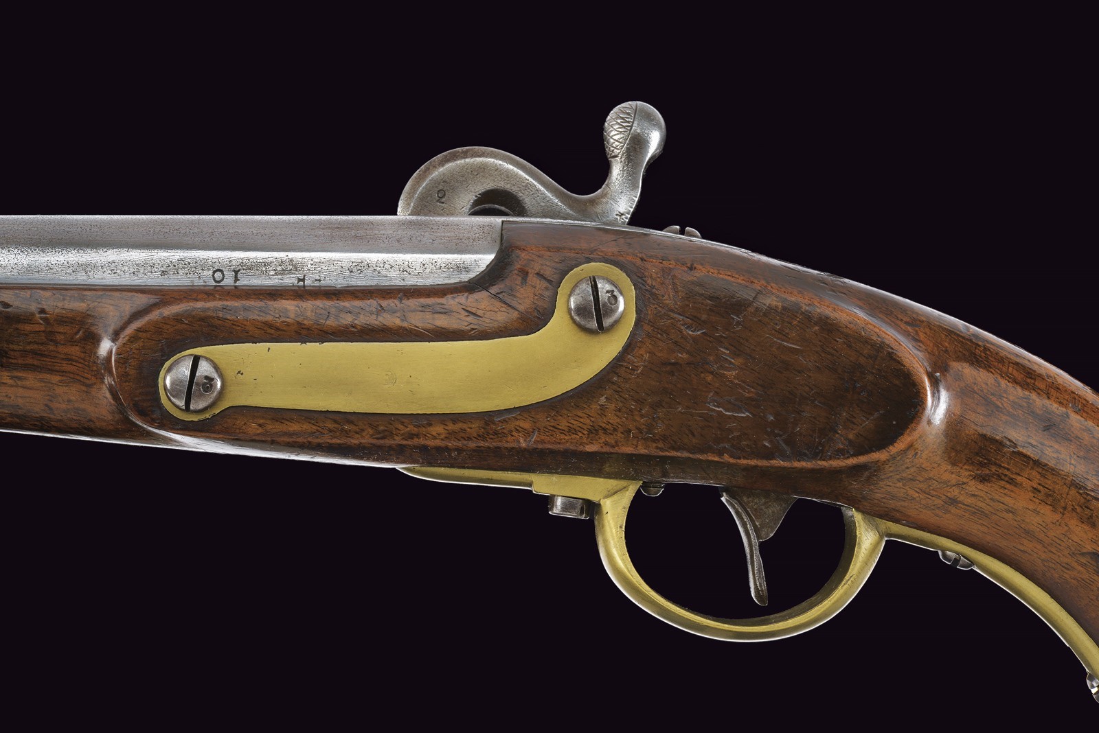 Rarissima pistola da gendarmeria sistema Augustin mod. 1850