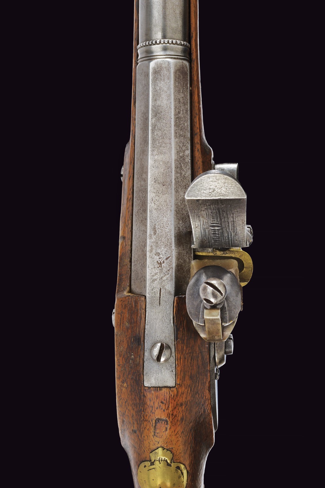 Rarissima pistola a pietra focaia da Artiglieria modello 1824