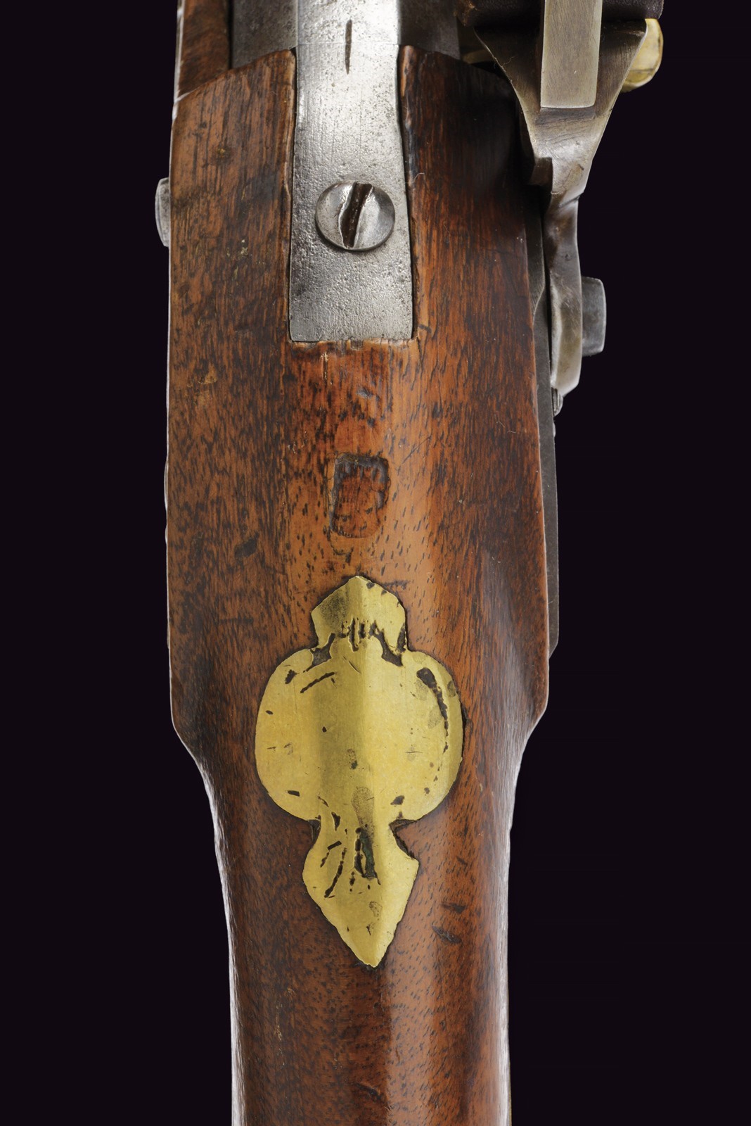 Rarissima pistola a pietra focaia da Artiglieria modello 1824
