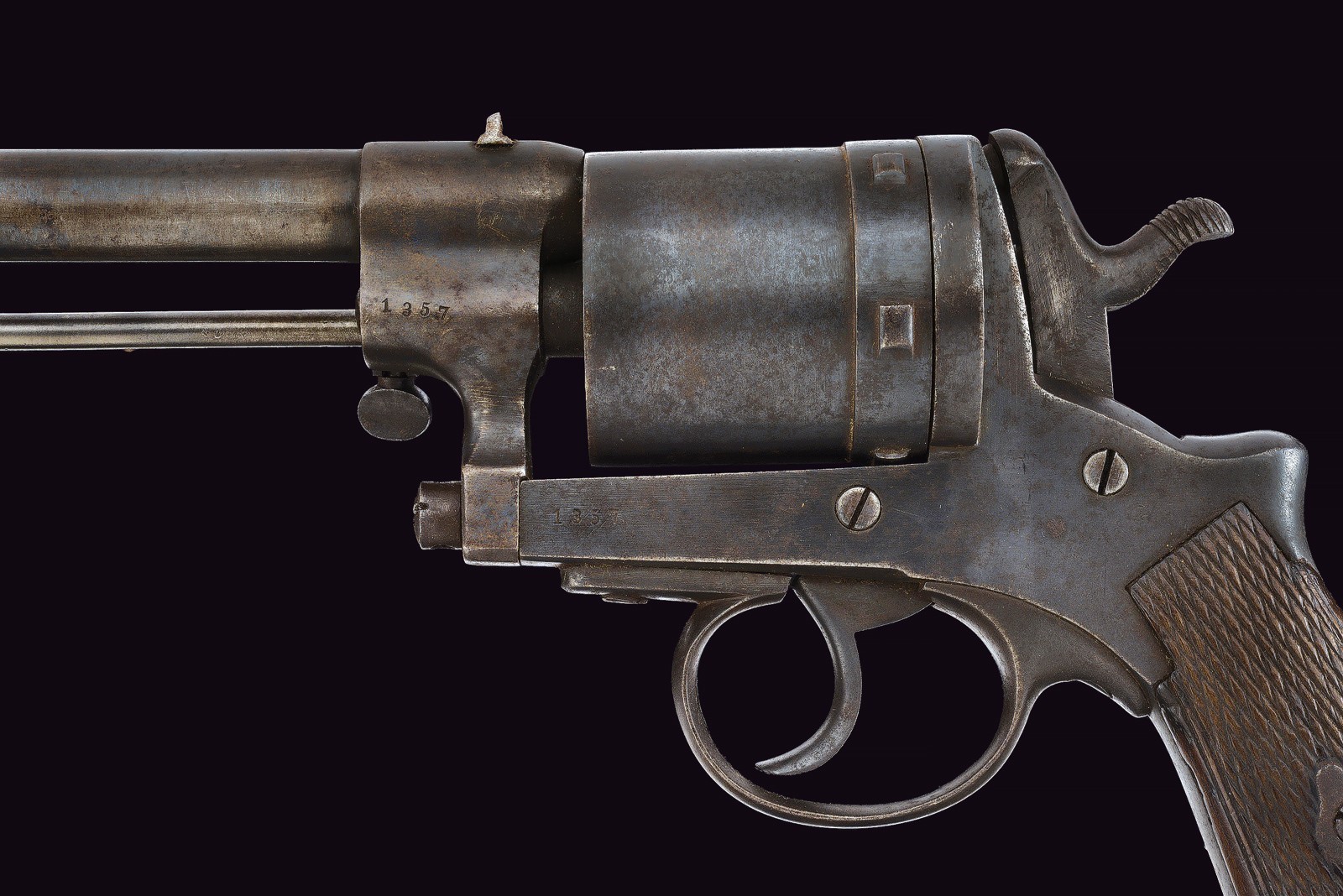 Revolver Gasser a percussione centrale mod. 1870/74