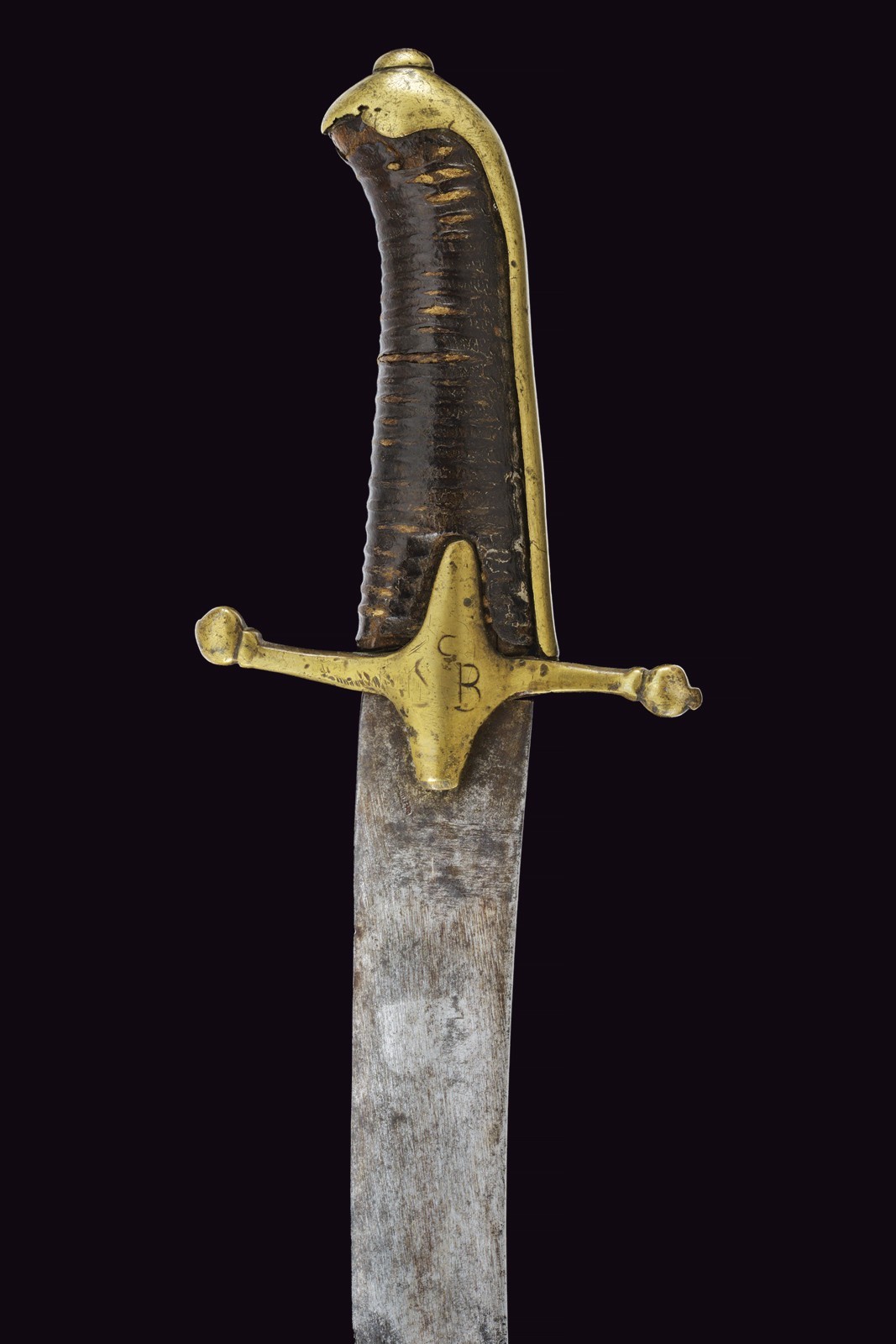 Sciabola da fanteria mod. 1765 e baionetta a ghiera per fucile mod. 1754