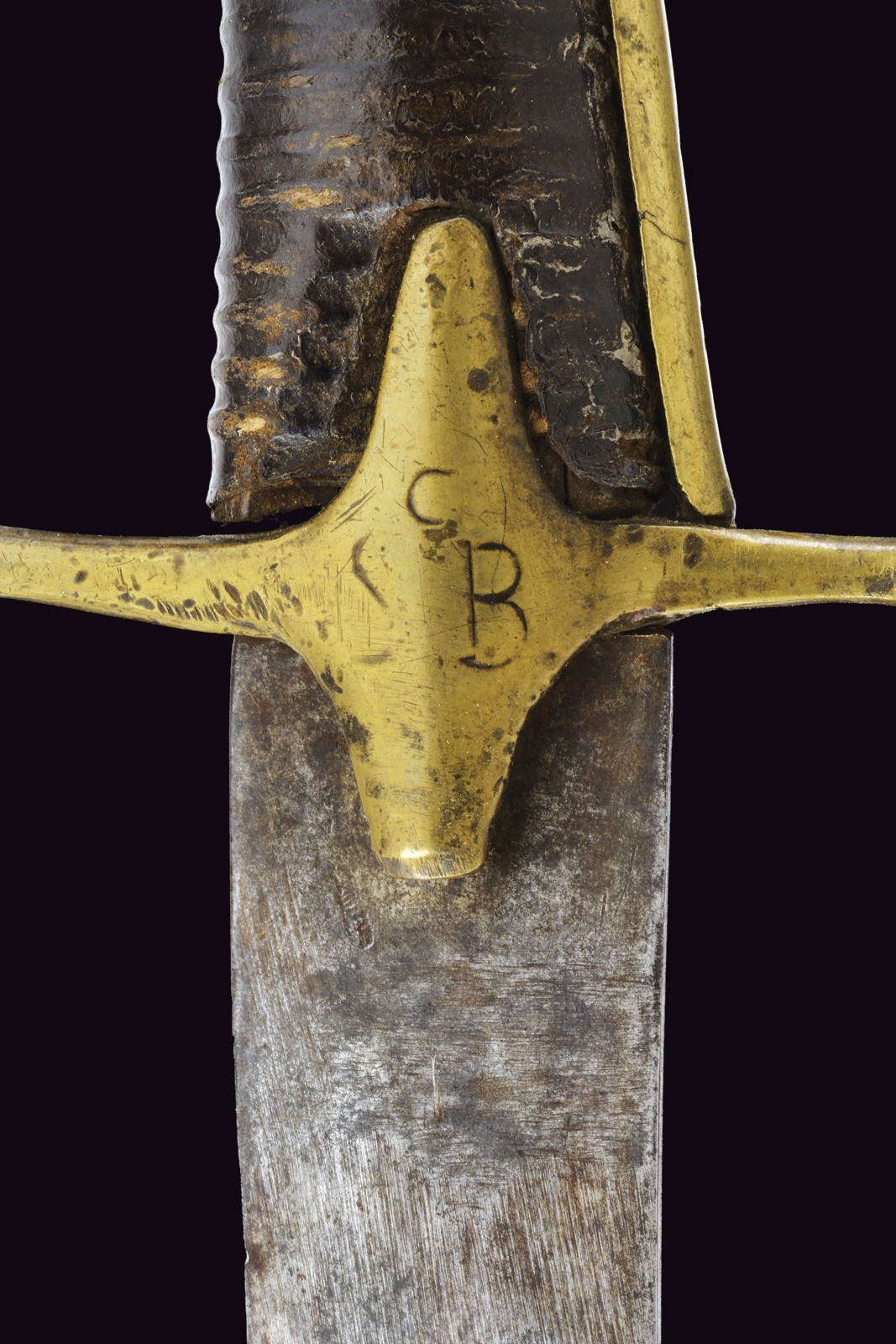 Sciabola da fanteria mod. 1765 e baionetta a ghiera per fucile mod. 1754