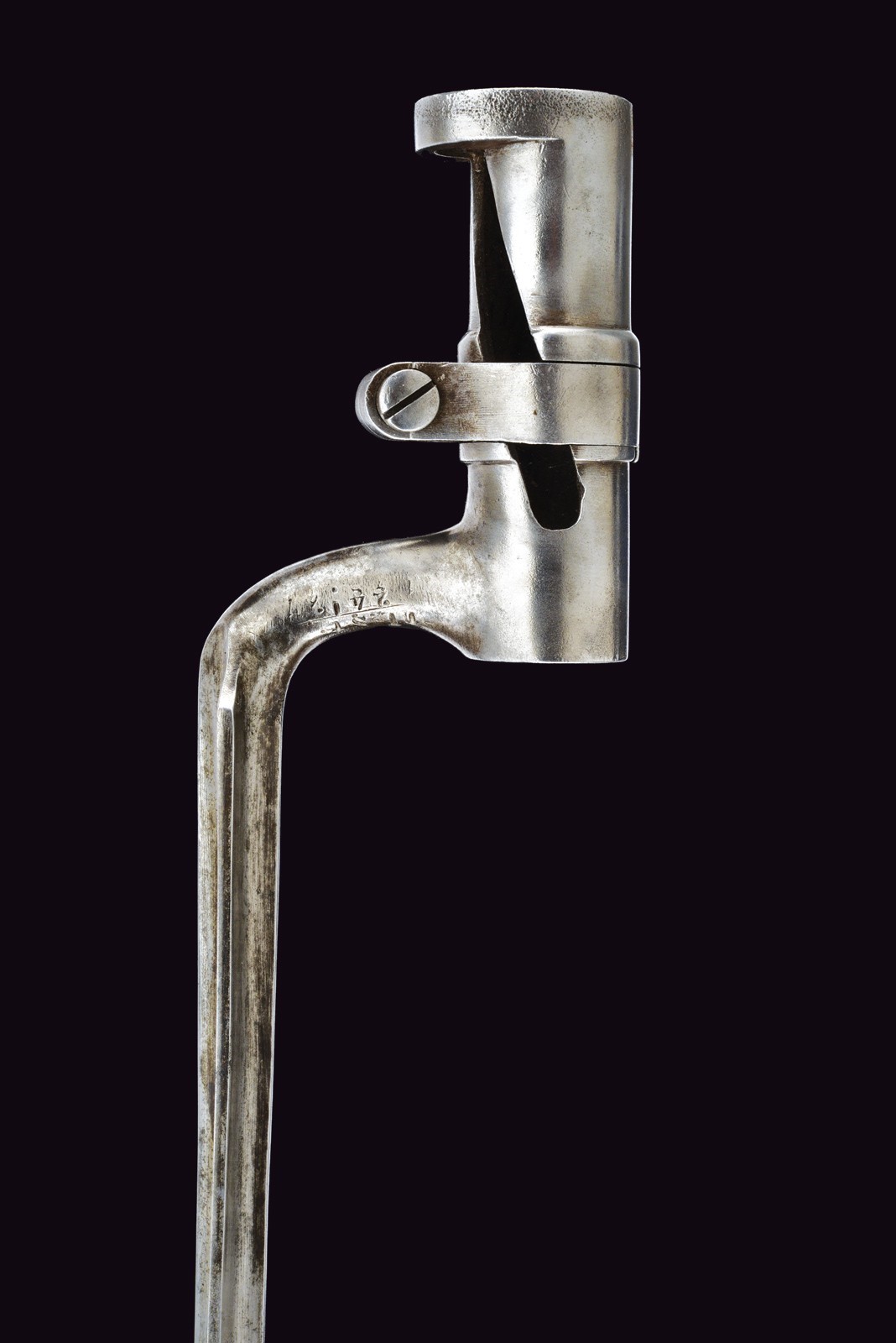 Baionetta a ghiera per fucile Lorenz mod. 1854/62/67
