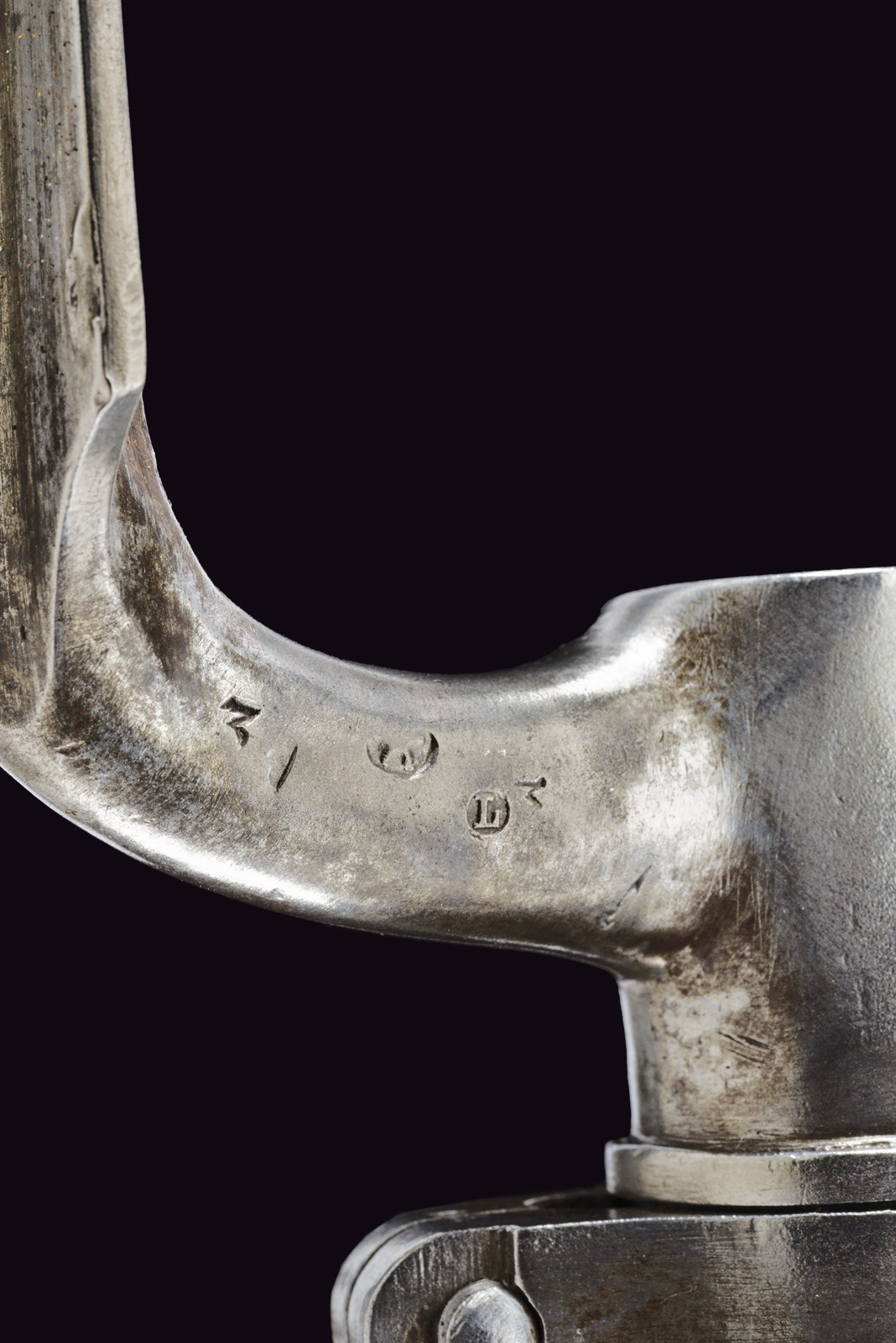 Baionetta a ghiera per fucile Lorenz mod. 1854/62/67
