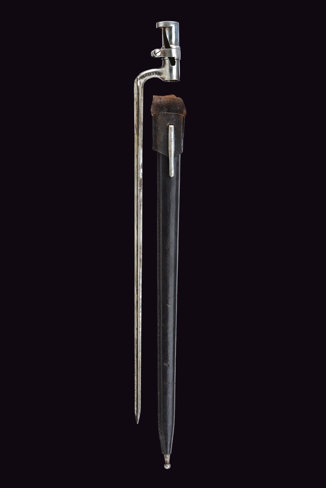 Baionetta a ghiera per fucile Lorenz mod. 1854/62/67
