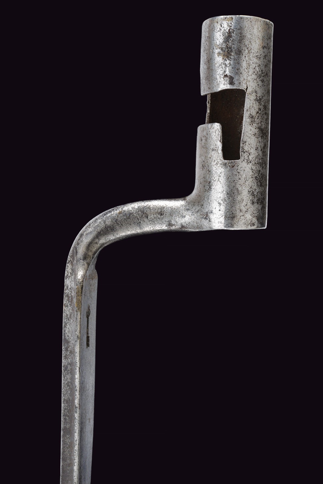 Baionetta a manicotto mod. 1767 per fucile d'artiglieria mod. 1772